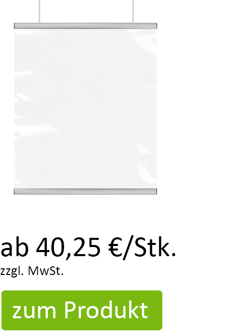 Transparente Trennwände ab 40,25 €/Stk.