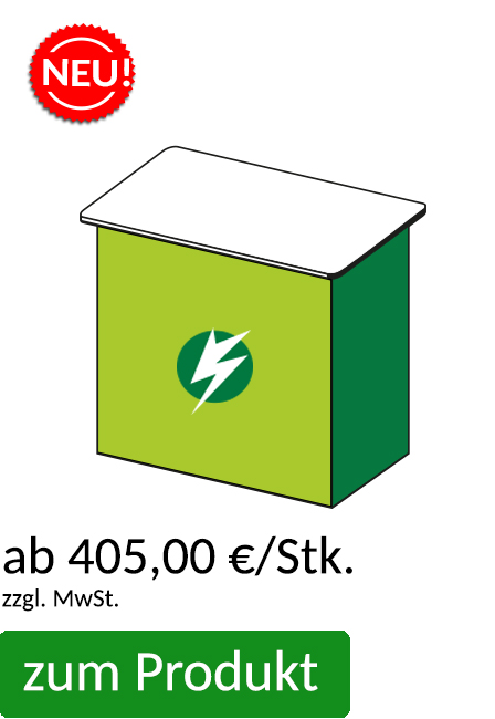 Werbetheke Standard ab 405,00 €/Stk. 